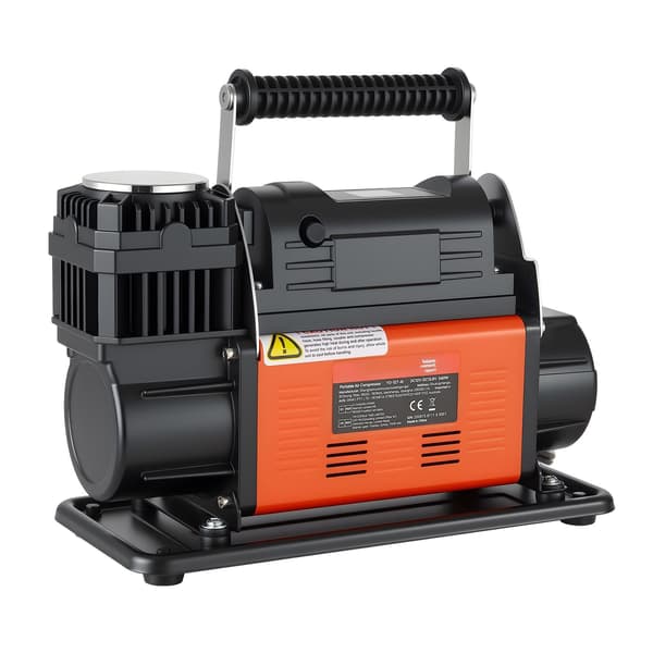 12V kraftig luftkompressor, 150 PSI autostop LCD