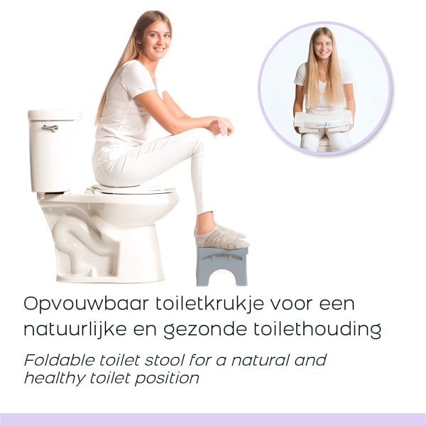 Squat-n-Go - Toilettaburet - Sort
