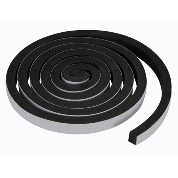 Vejrliste Skumtape - 15 Mm X 2 M - Sort