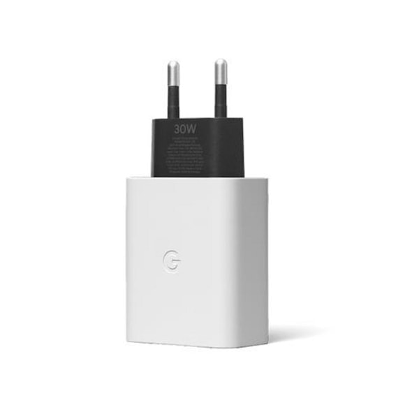 Google 30 W USB-C seinälaturi - valkoinen