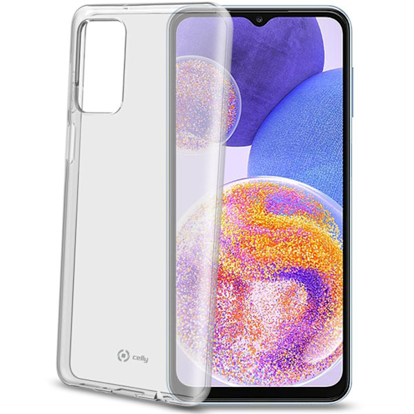 Gelskin TPU Cover Galaxy A23 läpinäkyvä