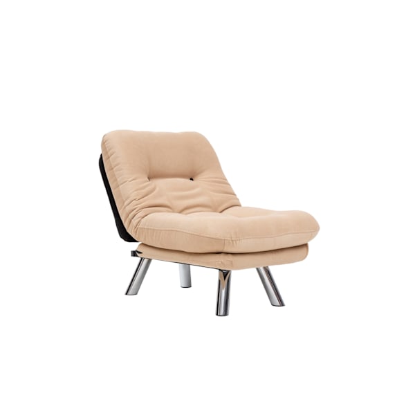 1-sæders sovesofa Misa Small Solo - Creme
