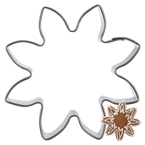 Kakutskärare stålblomma 6 cm
