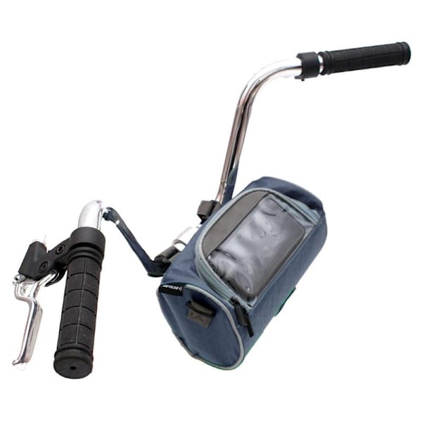 Dunlop - Ohjaustankolaukku / polkupyörälaukku älypuhelimen tasku
