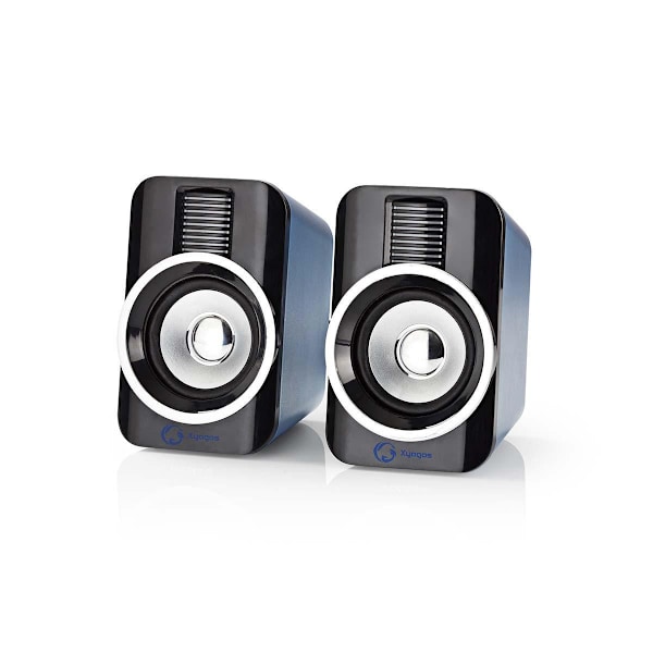 Gaming högtalare | Högtalarkanaler: 2.0 | USB ström | 3.5 mm Hane | 30 W | RGB | Volymkontroll