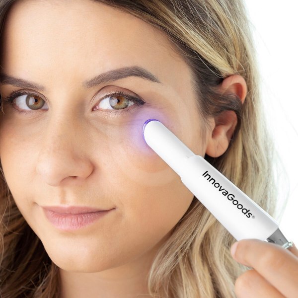 Anti-aging Eye Massager med fototerapi, termoterapi och vibratio