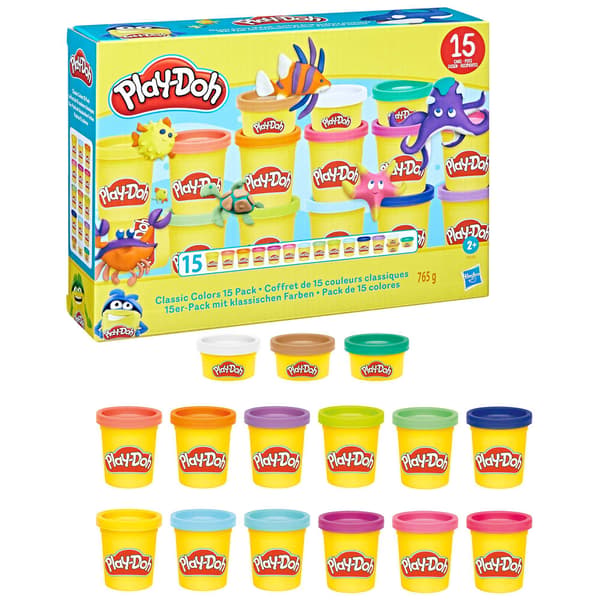 Play-Doh Classic Colors 15-pack, 228 g burkar