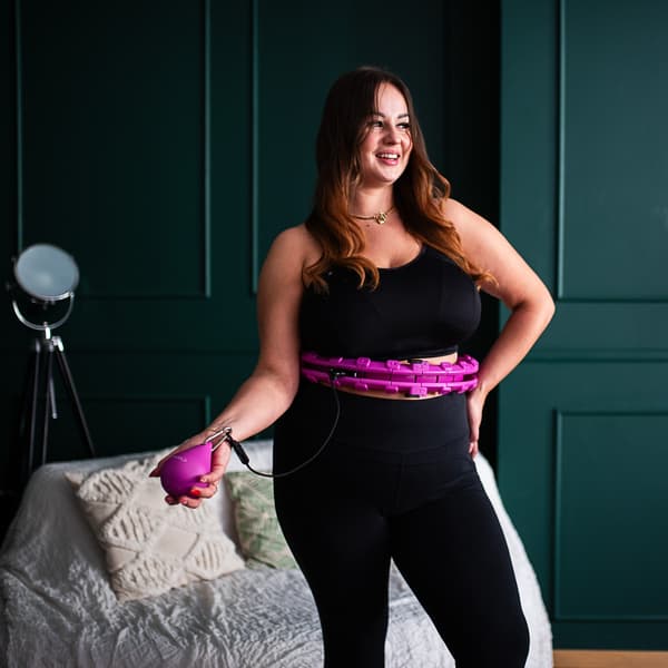 Plus Size Weighted Hula Hoop, Violet