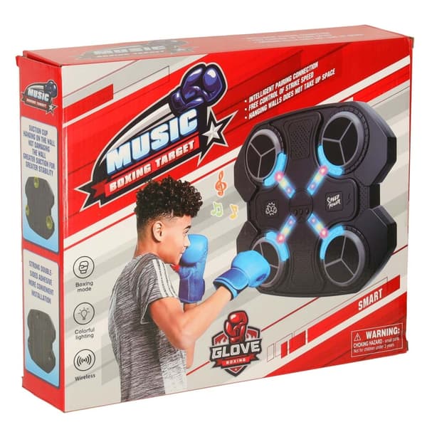 Boxing Shield Wall Trainer med Bluetooth og LED