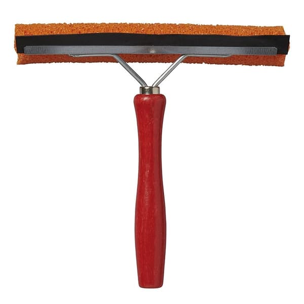 Skrap 20cm med trähandtag