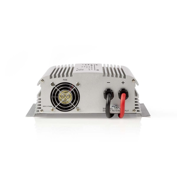 Växelriktare med modifierad sinusvåg | Inspänning: 24 V DC | Enhetens utgångsanslutning: Type F (CEE 7/3) | 230 V AC 50 Hz | 1000 W | Toppeffekt: 2400