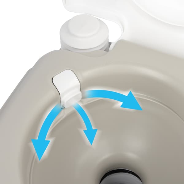 Bärbar resetoalett, 20L kapacitet