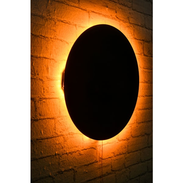 Dekorativ Led Lighting Circle - Gul