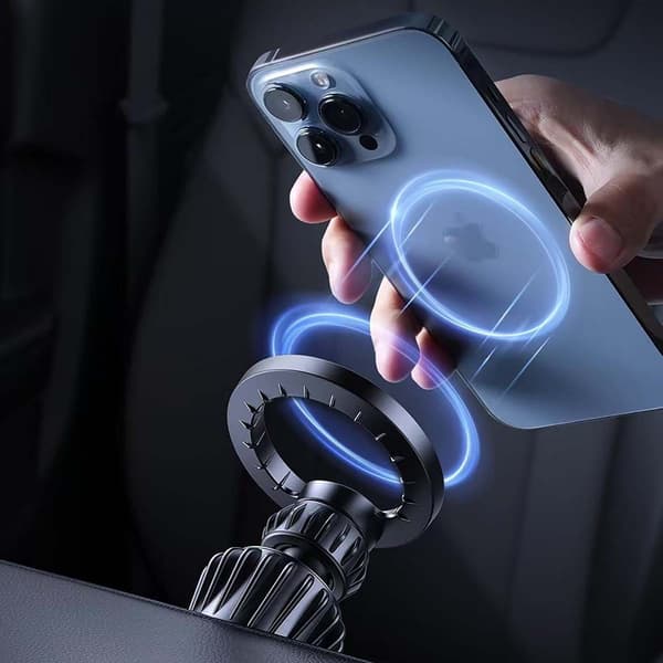 Magnetisk smartphone-bilholder, universel holder til luftventil