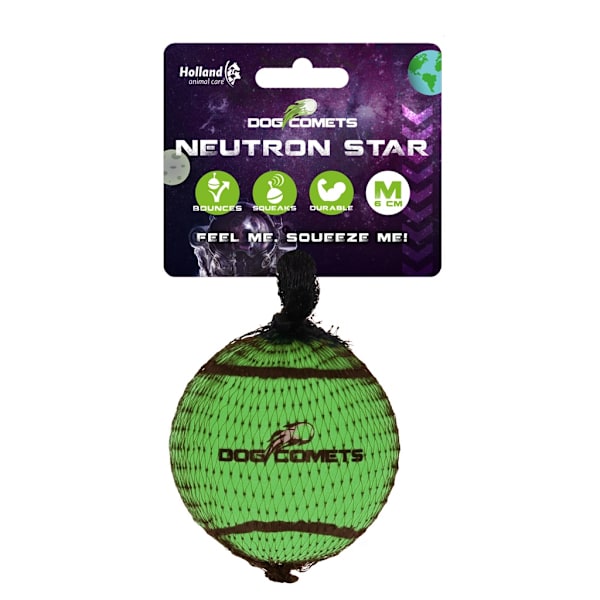 Hundkometer Neutron Star Green 1st med Squeaker
