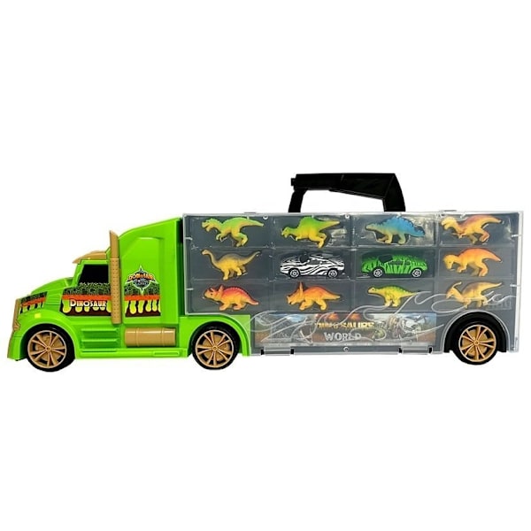 Green Dinosaur Truck: Kuljeta, lajittele ja pelaa seikkailua