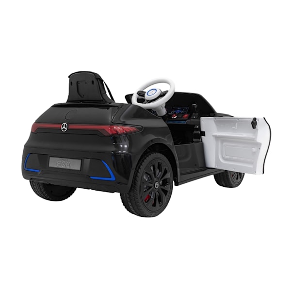 12V lasten sähköauto R/C:llä, LED-valot, MP3, nahkaistuin