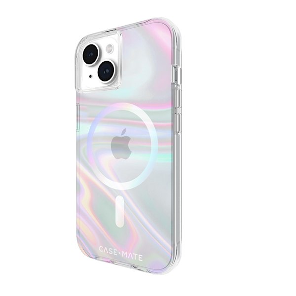 Case-Mate Soap Bubble MagSafe - Etui til iPhone 15 / iPhone 14 /