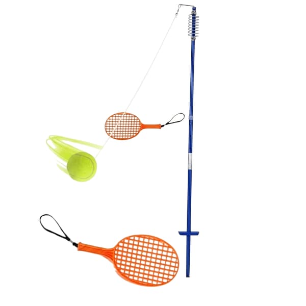 Bärbart justerbart tetherball-set med racketar