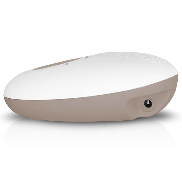 Babyfoon Full Eco DECT, vit/taupe