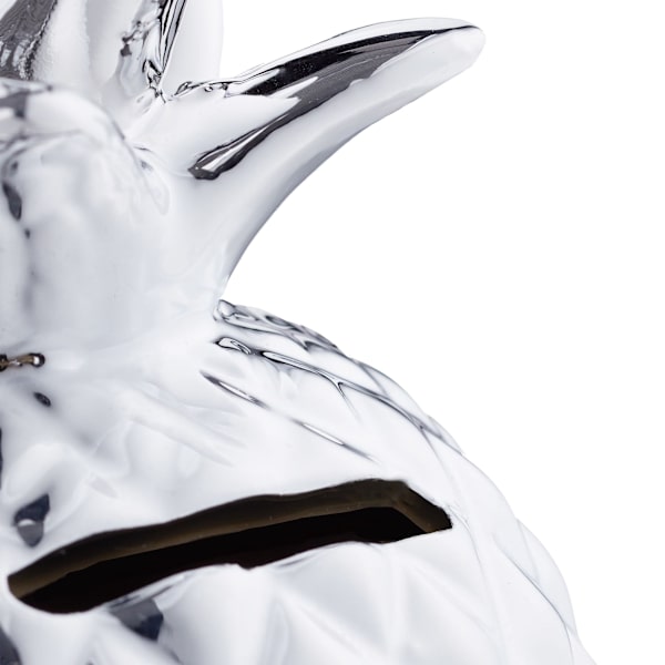 Spargris Ananas i silver