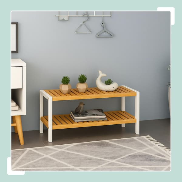 Bambus skohylde – Pladsbesparende, Rummer 9 par