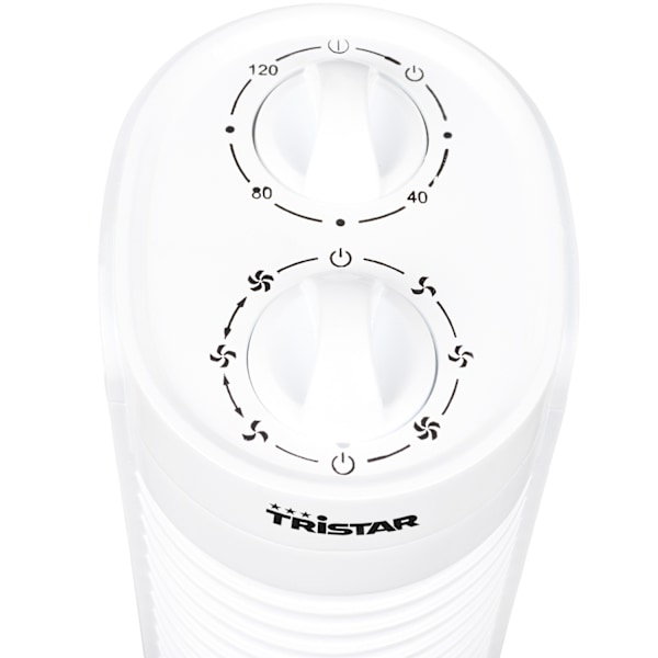 Søjleventilator med timer