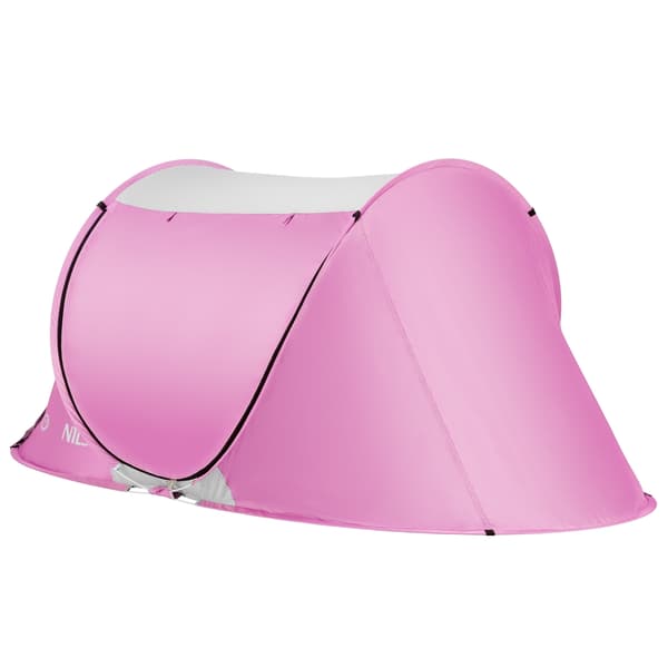 Pop Up Strandtelt, Pink, UV-beskyttelse