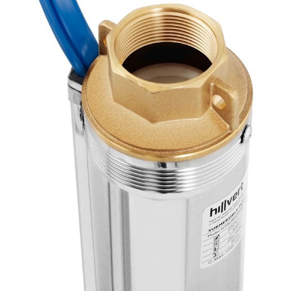 Uppopumppu syvään kaivoon, ruostumatonta terästä, 6000 l/h. 101 metriin asti