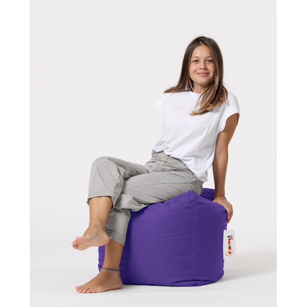 Garden Pouff Square Pouf - violetti