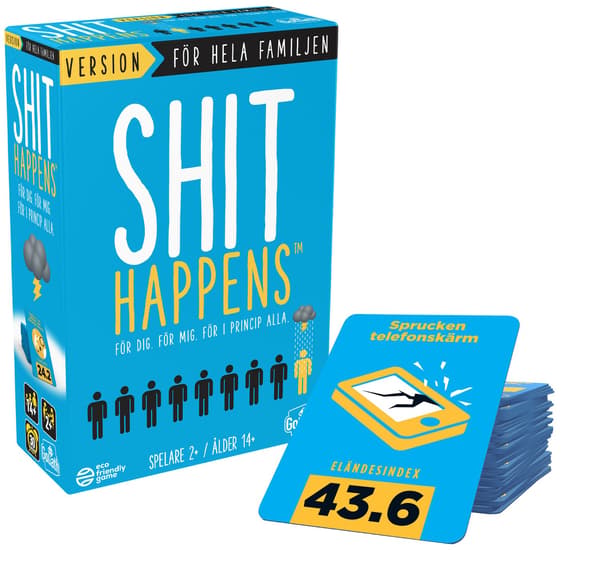 Shit Happens Familiespil - Svenska