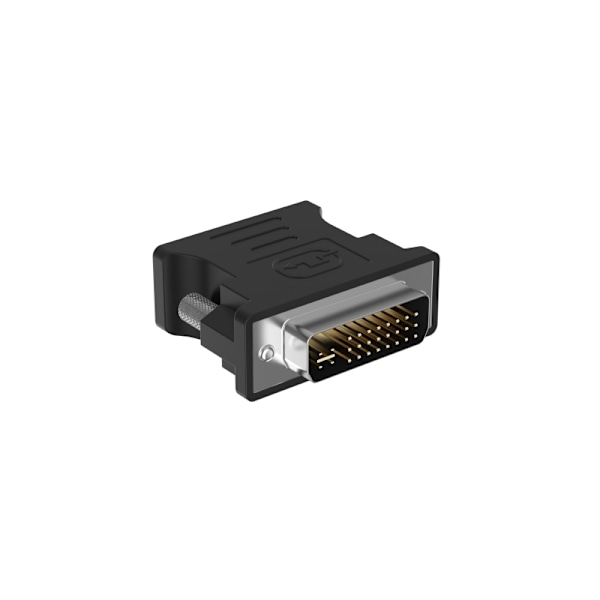 Sinox DVI - VGA adapter. Sort