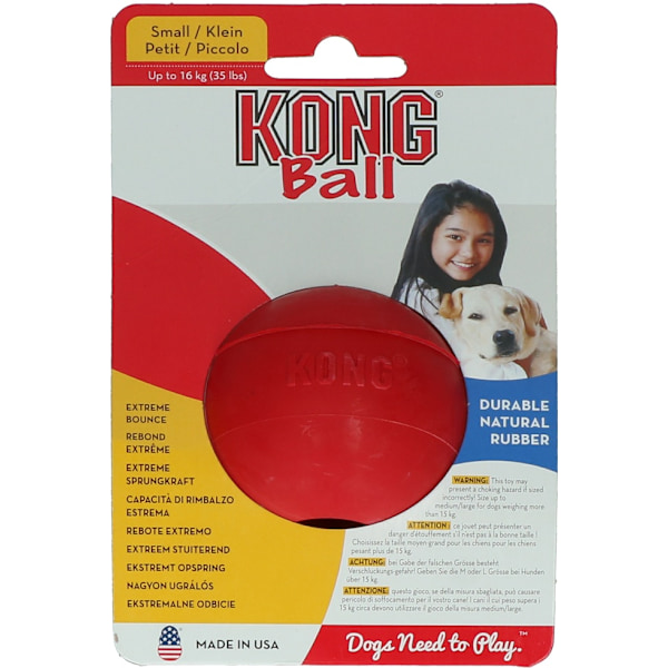 KONG Bolla med hål Liten