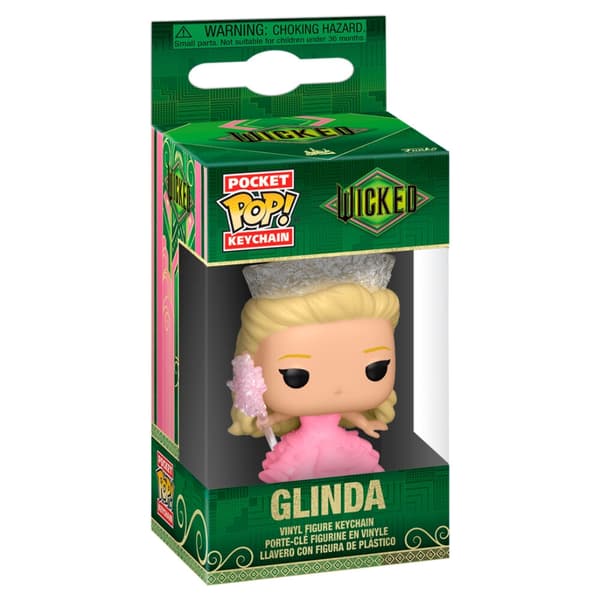 Wicked Glinda Pocket POP nøglering - samlerfigur