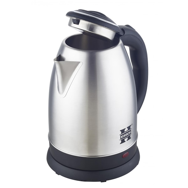Herzberg HG-5011SIL: 1,8L 1500W ruostumattomasta teräksestä valmistettu vedenkeitin - hopea