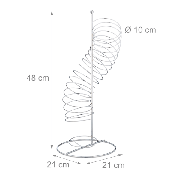 Frukthållare Spiral Metall