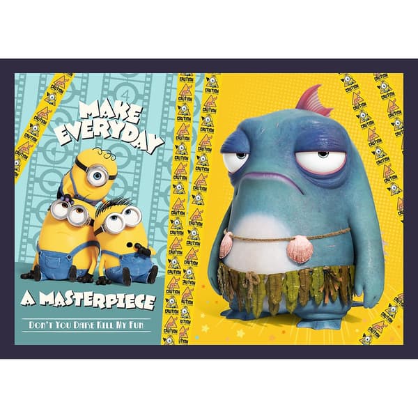 Minions-pusselset – 4-i-1, 35 till 70 bitar