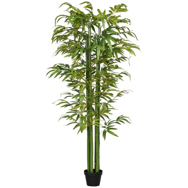 Kunstig Plante 180 Cm Kunstig Plante Kunstig Bambus Træ Med Plantekasse Kunstig Træ Grøn