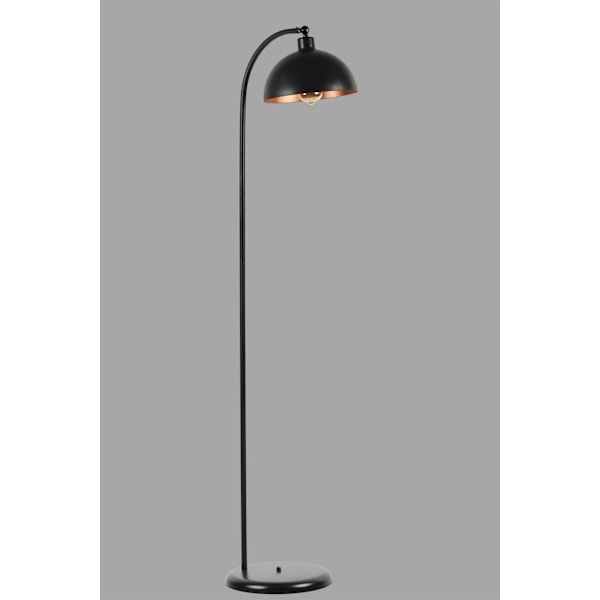 Gulvlampe Azra Siyah Retro Başlıklı Lambader