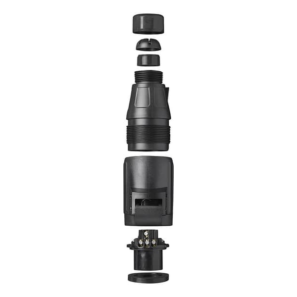 Sokkel 13-pin PVC flyvende
