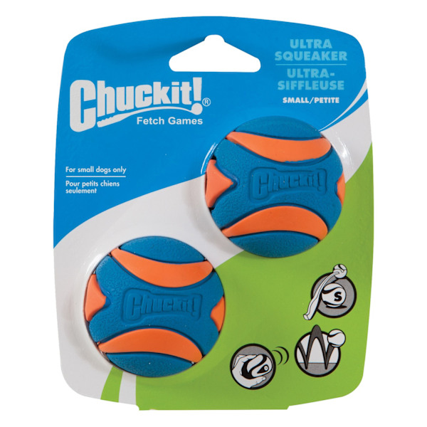 Chuckit Ultra Squeaker Ball S 5 cm 2 stk.