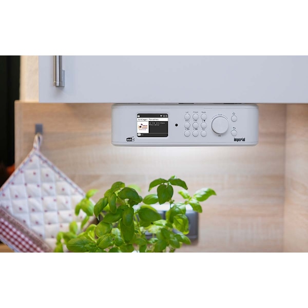 Imperial DABMAN i460 multifunktionell radio vit-silver