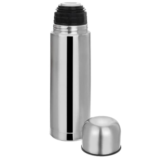 Termokande i rustfrit stål, 500 ml, sølv