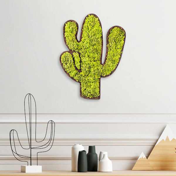 Dekorativt väggtillbehör Cactus