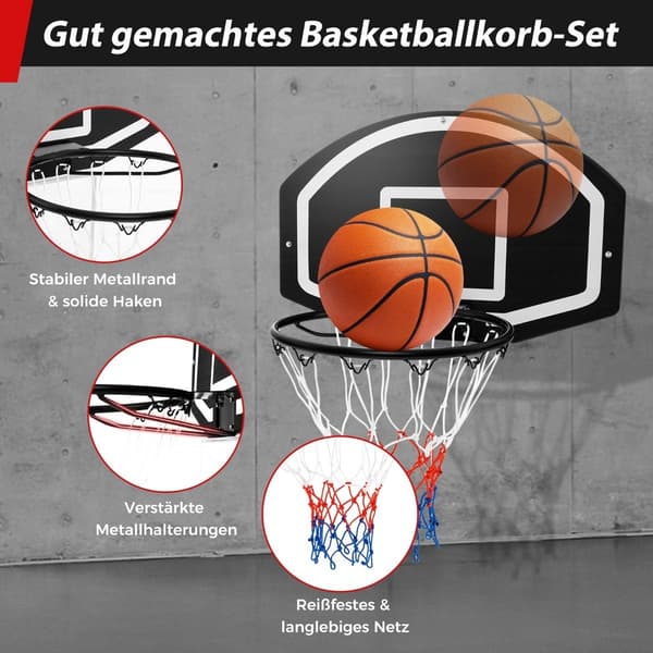 Inomhusbasketbåge – 72x45,5 cm splittersäker ryggbräda