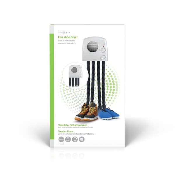 Skotørrer med timer, 350W, overophedningsbeskyttelse