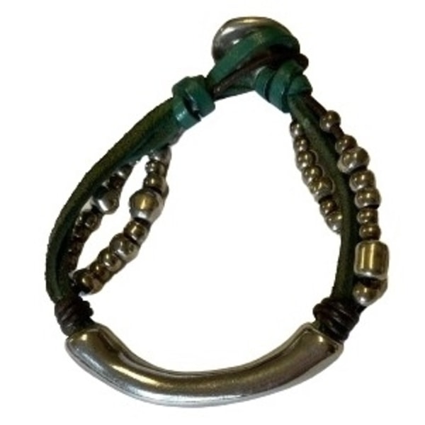 UNO DE 50 Mod. PULSERA DE CUERO