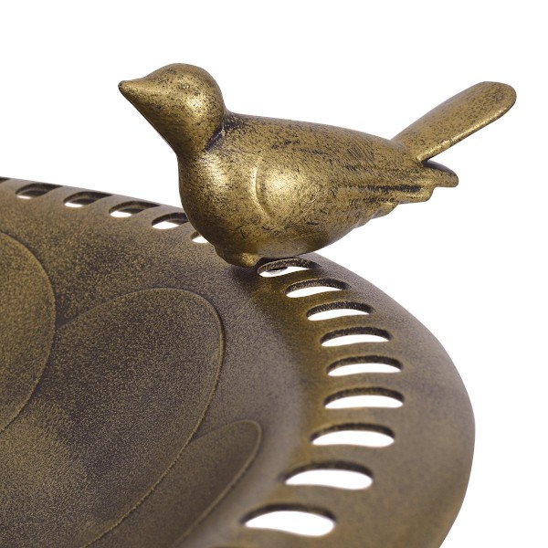 Fuglefoderstation fuglefoder foderstation fuglefoderstativ 50 x 76 cm bronze