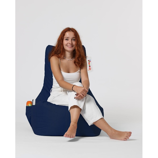 Garden Bean Bag Diamond - Mørkeblå