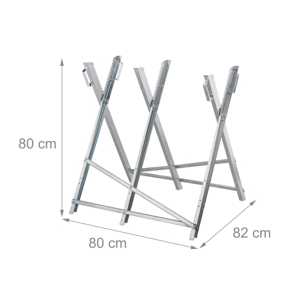 Sågstativ fällbart 150 kg